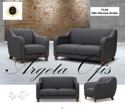 Göz alıcı tasarımıyla estetik 7124 Büro Koltuk Grupları