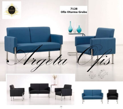 Modern ve estetik tasarıma sahip 7128 Büro Koltuk Grupları.
