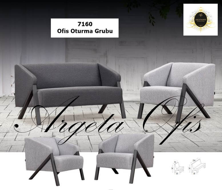 7160 Büro Koltuk Grupları Şık ve modern 7160 Büro Koltuk Grupları