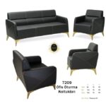 Dinamik bir ofis alanında yer alan estetik 7209 Büro Koltuk Grupları.