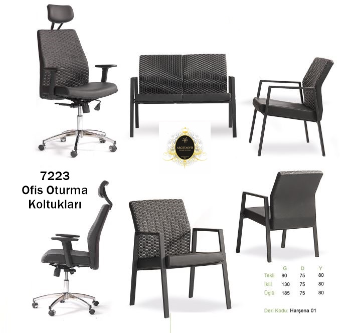 7223 Büro Koltuk Grupları Estetik 7223 Büro Koltuk Grupları