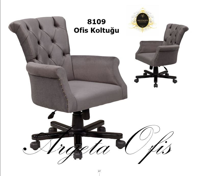 8109 Müdür Koltukları Yüksek sırt yapısı ve ergonomik tasarımıyla maksimum konfor sağlayan Ofisiniz için ergonomik ve şık 8109 Müdür Koltukları modelleri. Rahatlığı ve profesyonel görünümü bir araya getiren tasarımlar..