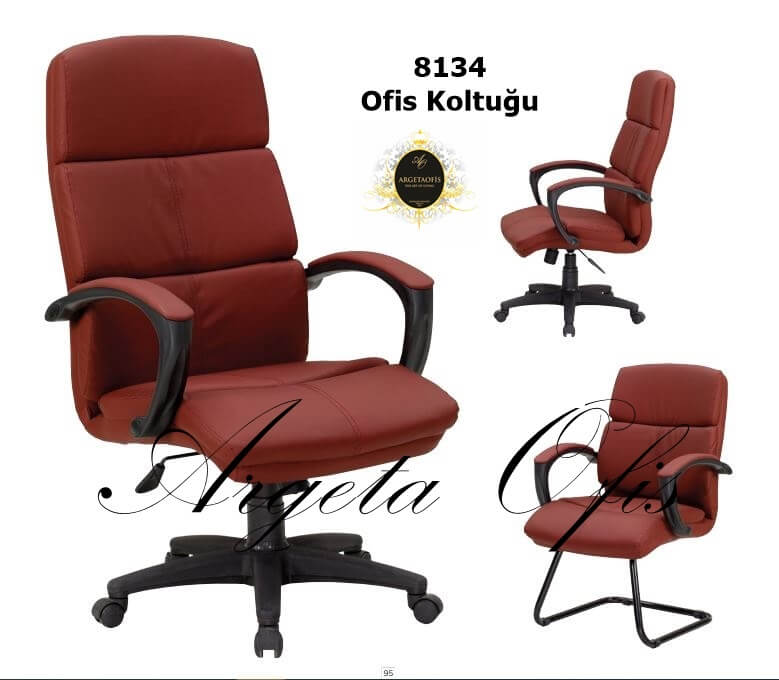 8134 Müdür Koltukları Modern tasarımı ve ergonomik özellikleriyle dikkat çeken lüks Ergonomik 8134 Müdür Koltukları