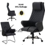 Nefes alabilir yapısıyla uzun süreli oturumlarda konfor sağlayan Rahat ve şık 8148 Müdür Koltukları modelleri ile ofisinizin şıklığını artırın. Ergonomik seçenekler misafirlerinizi bekliyor..