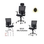 Ayarlanabilir başlık ve bel desteği ile konforlu Ofis stilinizi tamamlayacak lüks 8219 Müdür Koltuklarıları ile çalışma alanınıza estetik katın..