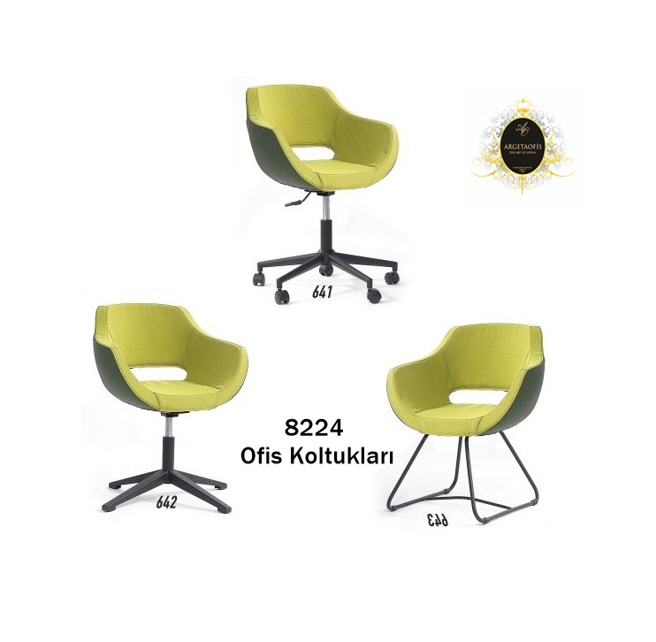Konforlu oturum alanlarıyla lüks 8224 Müdür Koltuklarılarımız Ayarlanabilir kolçaklı