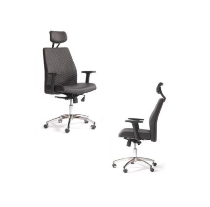 Bel destekli ve ergonomik tasarımlı siyah Yönetici ofislerinde profesyonel bir görünüm yaratacak lüks 8235 Müdür Koltuklarılarımızla tanışın..