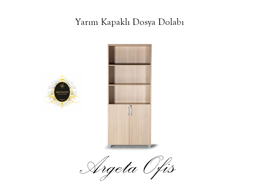 Modern ve Minimalist Dosya Dolapları Modern ofis tasarımı için kapaksız ahşap dosya dolapları.