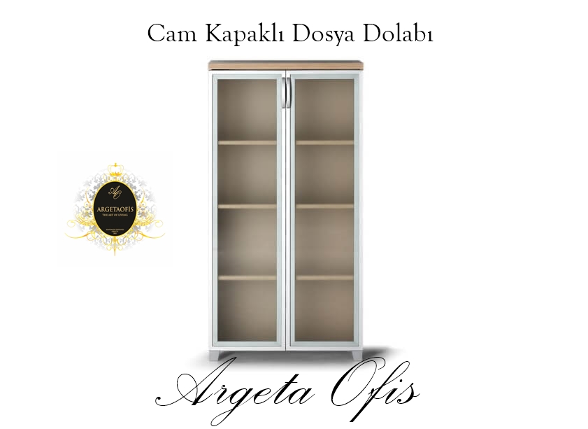 Minimalist Dosya Dolabı Modelleri Ofis düzeni için geniş raflı ahşap dosya dolabı.