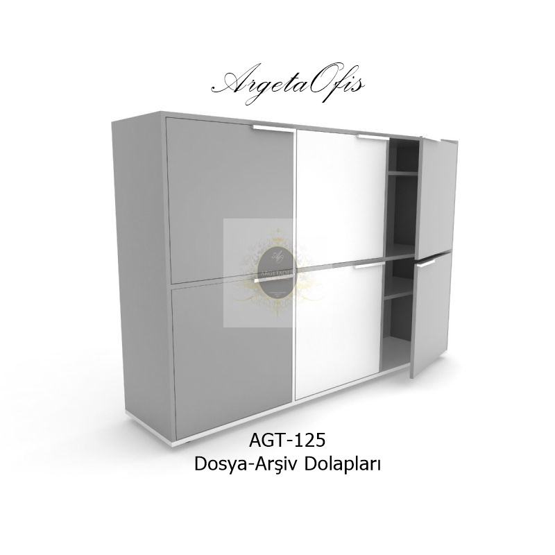 Ahşap ve Metal Dosya Dolabı Tasarımları Kapaksız dosya dolapları
