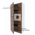 Ergonomik ve dayanıklı kapaksız dolap modeli